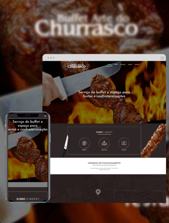 Buffet Arte do Churrasco - Site Institucional